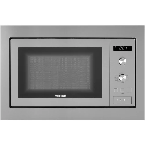 Встраиваемая микроволновая печь WEISSGAUFF HMT-255 900 Вт, 25 л, 5 уровней мощности, 12 фун