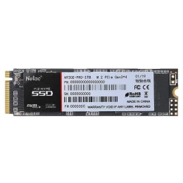 Накопитель SSD M.2 Netac 1.0Tb N930E Pro Series <NT01N930E-001T-E4X> Retail (PCI-E 3.1 x4, up to 2080/1700MBs, 3D TLC/QLC, NVMe 1.3, 22х80mm)