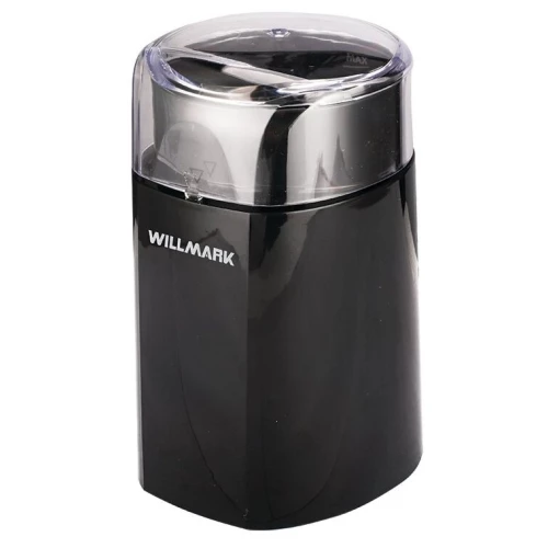 Кофемолка WILLMARK WCG-215 (180Вт, 60г., ротационный нож, цвета) (Чёрный)