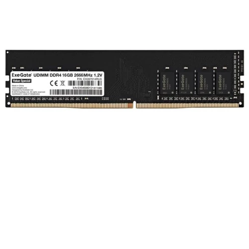 Модуль памяти ExeGate EX287014RUS HiPower DIMM DDR4 16GB <PC4-21300> 2666MHz