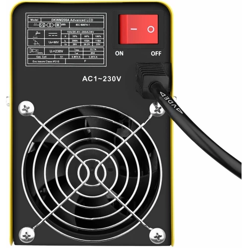 Сварочный аппарат Deko DKWM200A инвертор ММА DC 7.8кВт