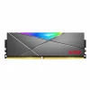 Модуль памяти 16GB ADATA DDR4 3200 DIMM XPG SPECTRIX D50 RGB Grey Gaming Memory AX4U320016G16A-ST50 Non-ECC, CL16, 1.35V, Heat Shield, RTL