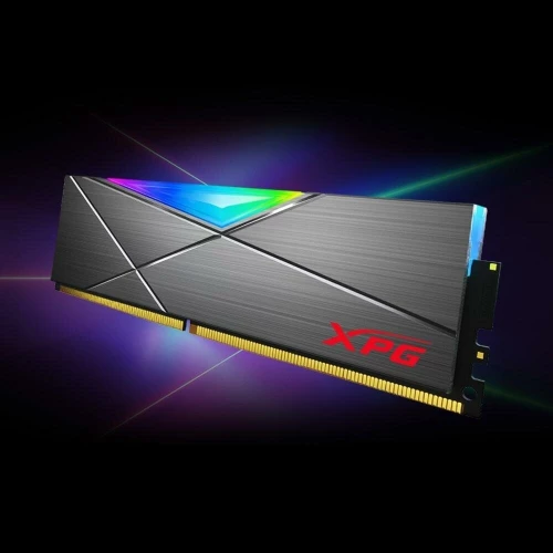 Модуль памяти 16GB ADATA DDR4 3200 DIMM XPG SPECTRIX D50 RGB Grey Gaming Memory AX4U320016G16A-ST50 Non-ECC, CL16, 1.35V, Heat Shield, RTL