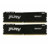 Модуль памяти Kingston DDR4 DIMM 32Gb PC25600, 3200Mhz, FURY Beast Black CL16 (Kit of 2) (KF432C16BBK2/32) (retail)