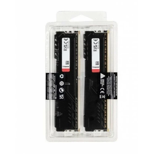 Модуль памяти Kingston DDR4 DIMM 32Gb PC25600, 3200Mhz, FURY Beast Black CL16 (Kit of 2) (KF432C16BBK2/32) (retail)