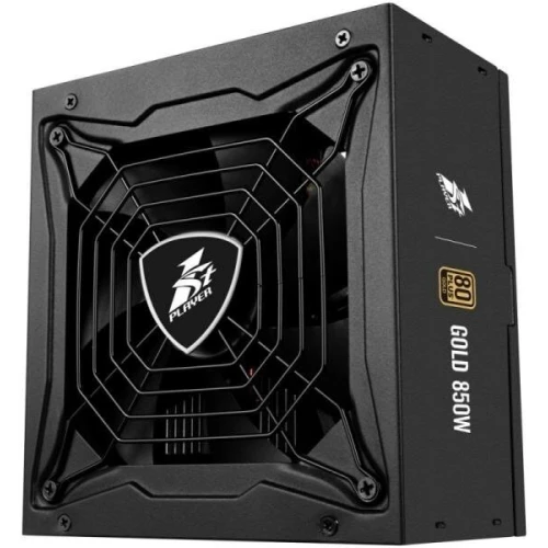 Блок питания 1STPLAYER STEAMPUNK 850W / ATX 2.4, APFC, 80 PLUS GOLD, 140mm fan, full modular / PS-850SP
