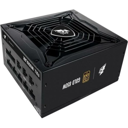 Блок питания 1STPLAYER STEAMPUNK 850W / ATX 2.4, APFC, 80 PLUS GOLD, 140mm fan, full modular / PS-850SP