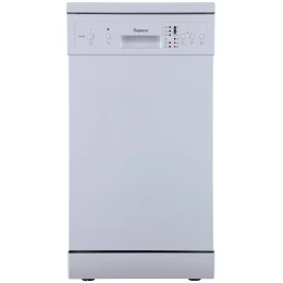Посудомоечная машина БИРЮСА DWF-409/6 W отдельностоящая 45 см, 9 комплектов, белая