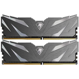 Модуль памяти DDR4 Netac Shadow II 16GB (2x8GB) 3200MHz CL16 1.35V / NTSWD4P32DP-16K / Black / with radiator