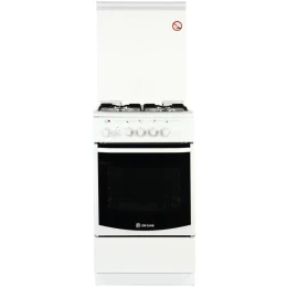 Комбинированная плита DE LUXE 506040.01гэ(кр) белый