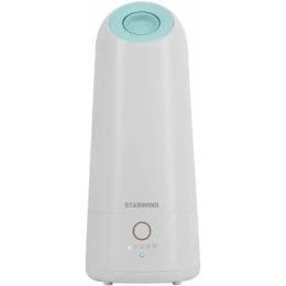 Увлажнитель воздуха STARWIND SHC1535 25Вт белый/бирюзовый