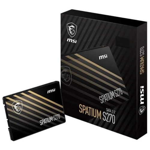 Твердотельный накопитель SSD SATA2.5" 240GB SPATIUM S270 240GB MSI