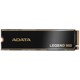 Твердотельный накопитель SSD M.2 2280 2TB ADATA LEGEND 960 [ALEG-960-2TCS] PCIe Gen4x4 with NVMe, 7400/6800, IOPS 750/630K, MTBF 2M, 3D NAND, 1560TBW, 0,43DWPD, Heat Sink, SMI SM2264, Work with PS5, RTL