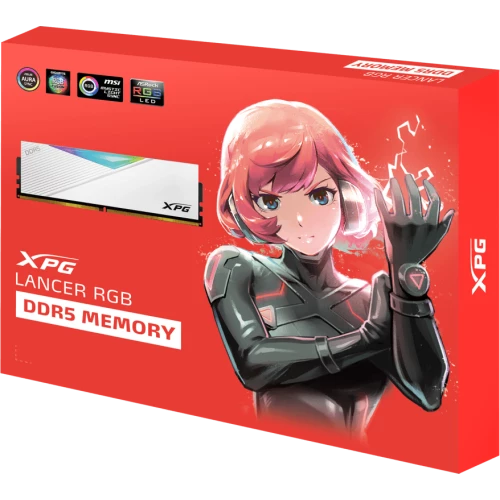 Модуль памяти ADATA DIMM 16GB DDR5-7200 AX5U7200C3416G-DCLARWH