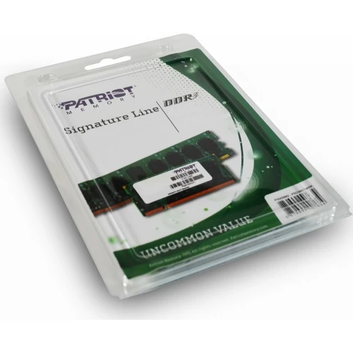 Модуль памяти Patriot SO-DIMM DDR3 4Gb 1600MHz  PSD34G16002S RTL PC3-12800 CL11  204-pin 1.5В