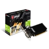 Видеокарта MSI PCI-E GT 710 2GD3H LP nVidia GeForce GT 710 2048Mb 64bit DDR3 954/1600 DVIx1/HDMIx1/CRTx1/HDCP Ret low profile