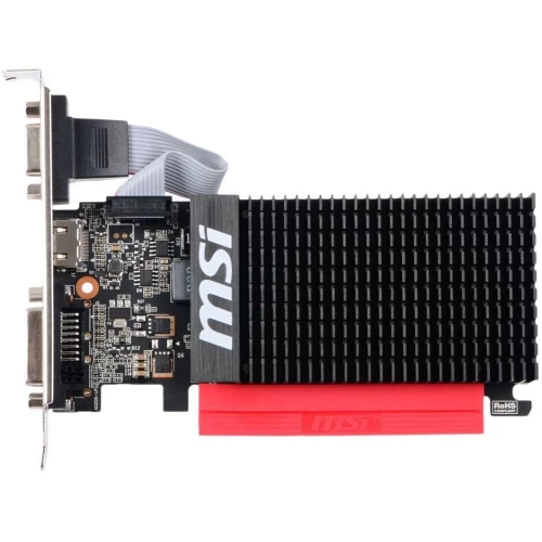 Видеокарта MSI PCI-E GT 710 2GD3H LP nVidia GeForce GT 710 2048Mb 64bit DDR3 954/1600 DVIx1/HDMIx1/CRTx1/HDCP Ret low profile