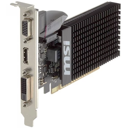 Видеокарта MSI PCI-E GT 710 2GD3H LP nVidia GeForce GT 710 2048Mb 64bit DDR3 954/1600 DVIx1/HDMIx1/CRTx1/HDCP Ret low profile