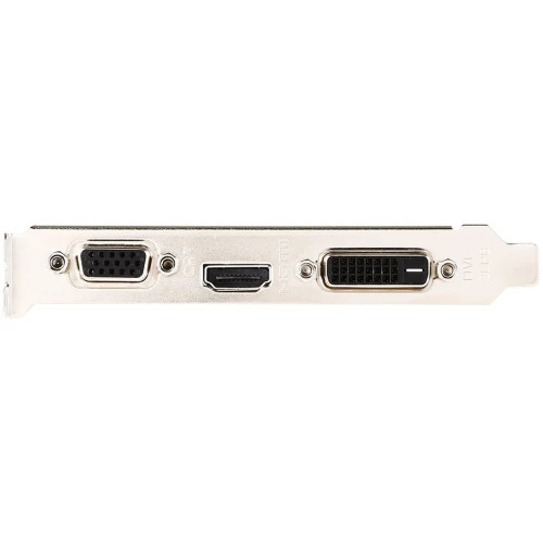 Видеокарта MSI PCI-E GT 710 2GD3H LP nVidia GeForce GT 710 2048Mb 64bit DDR3 954/1600 DVIx1/HDMIx1/CRTx1/HDCP Ret low profile