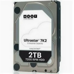 Жесткий диск 2Tb Western Digital Ultrastar 7K2 (HUS722T2TALA604) {SATA 6Gb/s, 7200 rpm, 128mb buffer, 3.5"} 1W10002