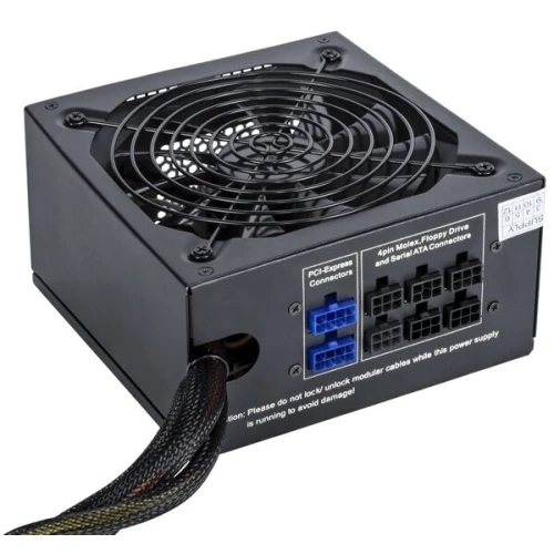 Блок питания 850W Exegate 850PPX RTL, ATX, black, APFC, 14cm, 24p+2*(4+4)p, PCI-E,4*IDE,5*SATA,FDD