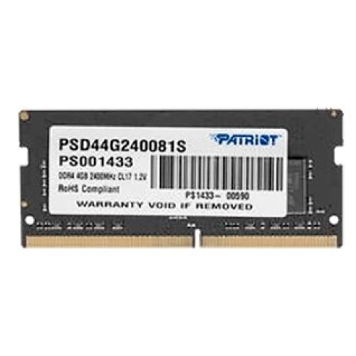 Модуль памяти Patriot SO-DIMM DDR4 4GB PC19200   PSD44G240081S PATRIOT