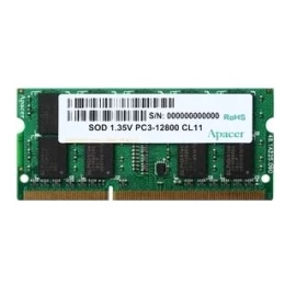 Модуль памяти Apacer SO-DIMM DDR3 4Gb (pc-12800) 1600MHz 1,35V Apacer Retail AS04GFA60CATBGJ/DV.04G2K.KAM