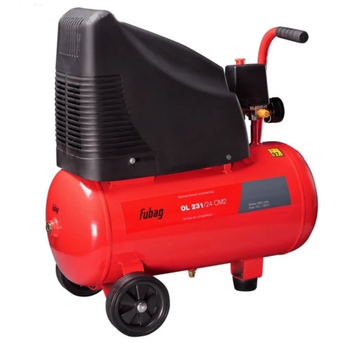 Компрессор FUBAG OL 231/24 CM2  поршневой безмасляный, 1500 Вт, 230л/мин, 8бар