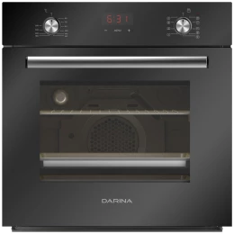 Духовой шкаф Электрический Darina 2V5 BDE 112 708 B черный, встраиваемый