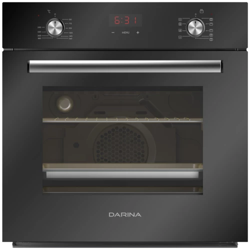 Духовой шкаф Электрический Darina 2V5 BDE 112 708 B черный, встраиваемый