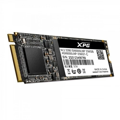 Накопитель SSD M.2 ADATA 256Gb XPG S11 Pro <AGAMMIXS11P-256GT-C> (PCI-E 3.0 x4, up to 3500/1200Mbs, 290000 IOPs, 3D TLC, NVMe 1.3, 22x80mm, радиатор)