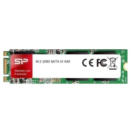 SSD накопитель 2.5" Silicon Power 256GB A56 <SP256GBSS3A56B25> (SATA3, up to 560/530MBs, 3D TLC, Phison, 7mm)