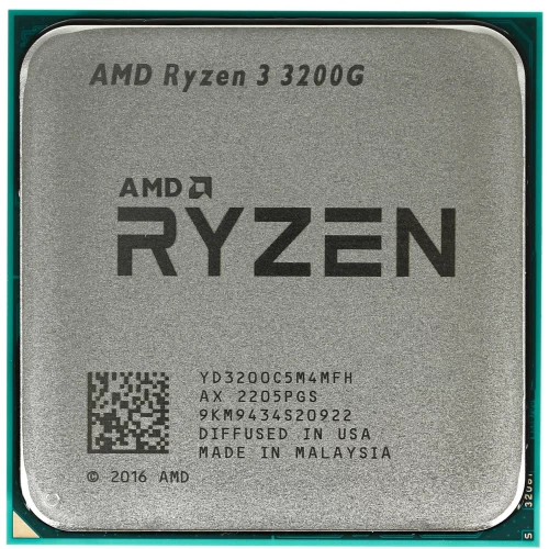 Процессор AMD Ryzen 3 3200G AM4 (YD3200C5M4MFH/YD320GC5M4MFI ) (3.6GHz/Radeon Vega 8) OEM