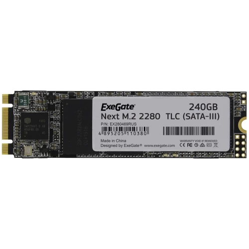 Накопитель SSD  ExeGate EX280469RUS A2000MNext 240 Gb M.2 2280  3D TLC (SATA-III)