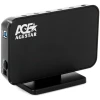 Внешний корпус для HDD AgeStar 3UB3A8-6G SATA II пластик/алюминий черный 3.5"