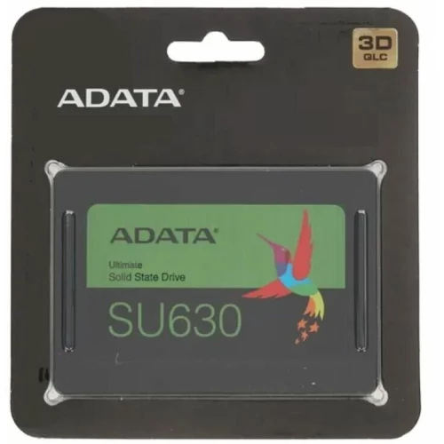 Накопитель  2.5"; 1.92TB ADATA SU630SS Client SSD ASU630SS-1T92Q-R SATA 6Gb/s, 520/450, IOPS 40/65K, MTBF 1.5M, 3D QLC, 400TBW, RTL