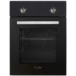 Духовой шкаф Электрический Lex EDM 4540 BL черный, встраиваемый